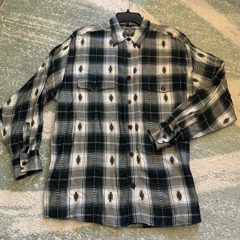 Vintage Express Jeans Rayon Shirt